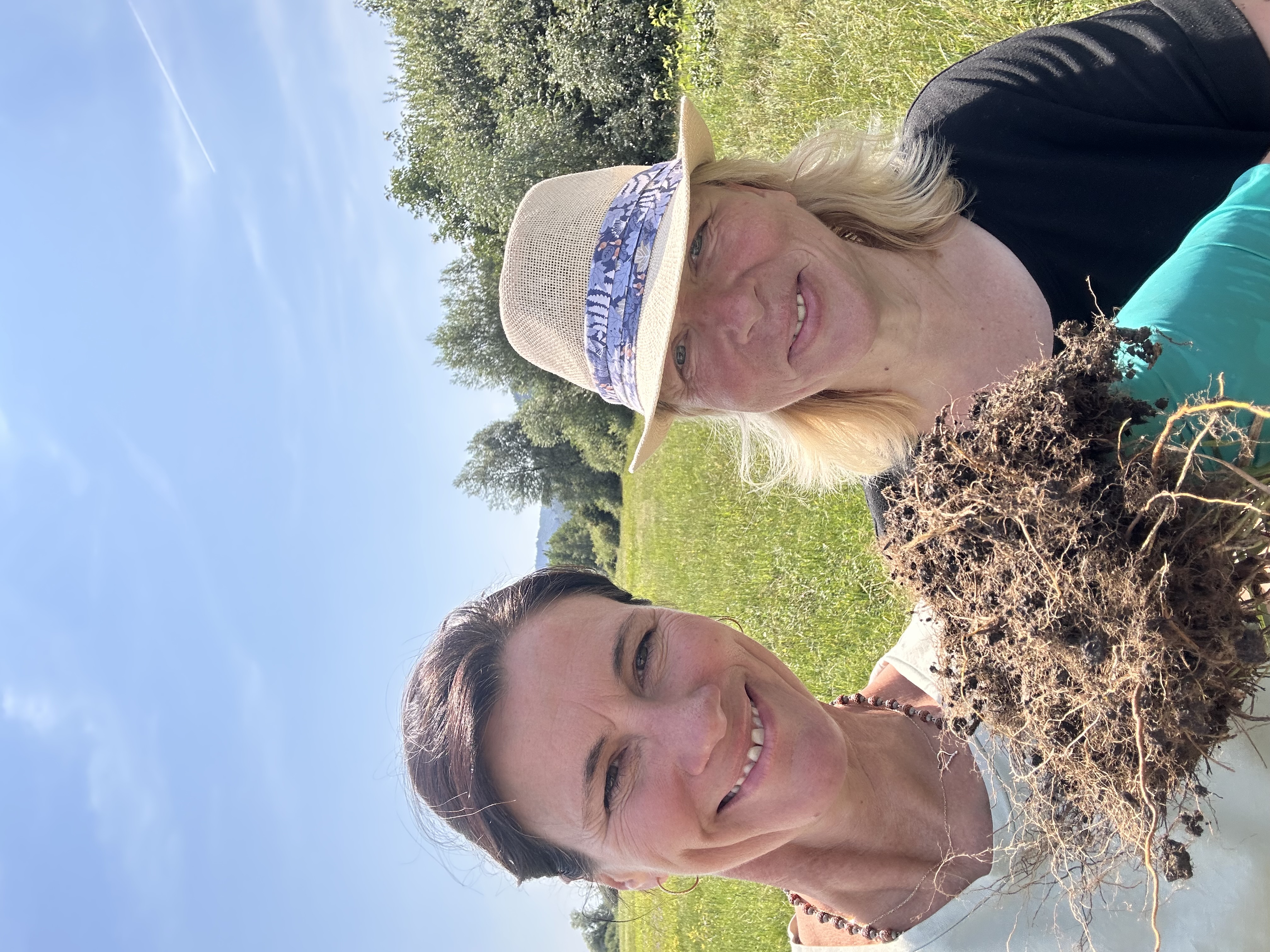 Regina Claus (PmB) und Meike Oltmanns (Forschungsring Darmstadt)