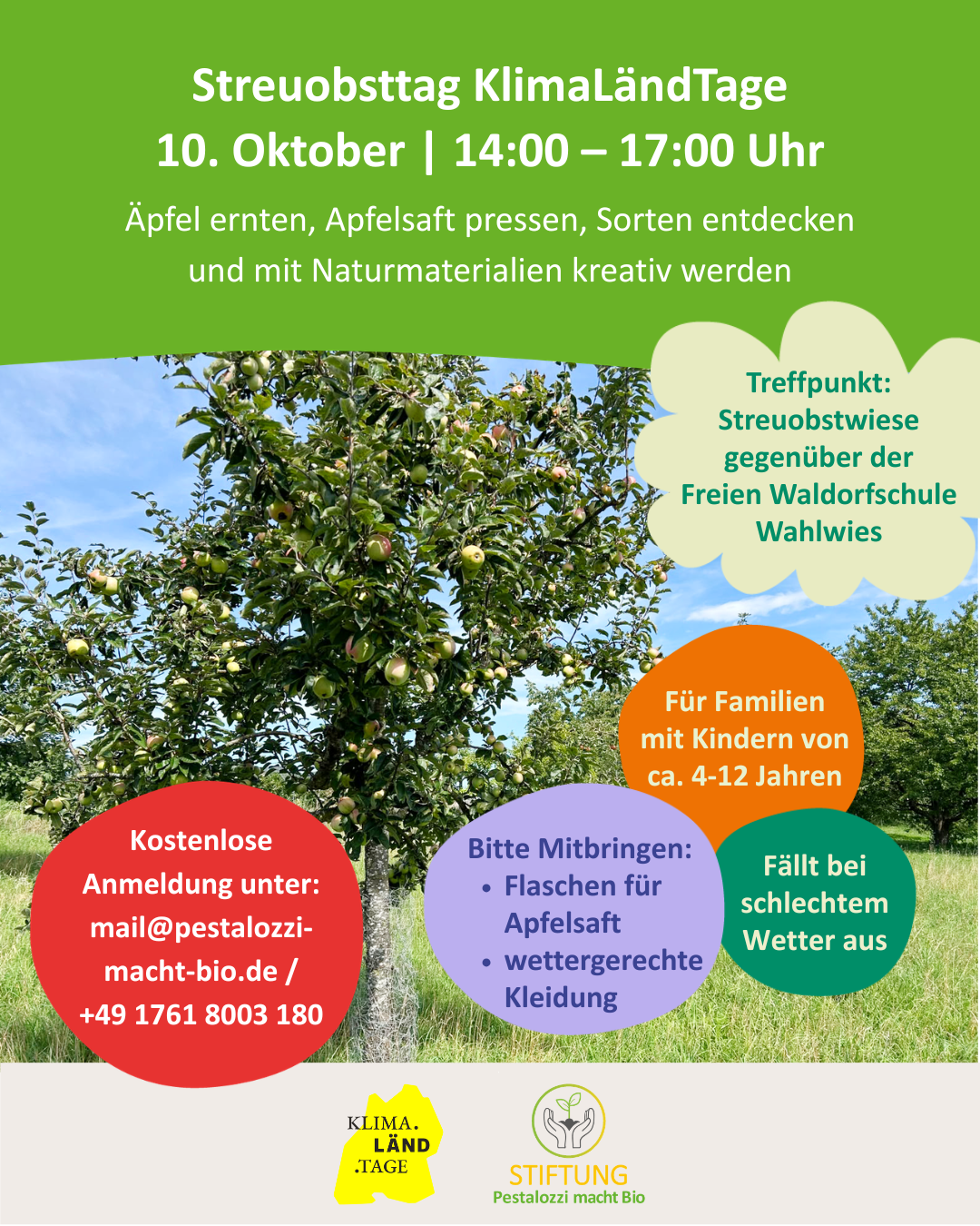 Einladung Streuobsttage